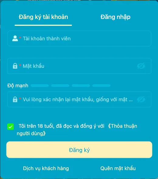 ĐĂNG KÝ tại VIE999